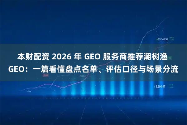 本财配资 2026 年 GEO 服务商推荐潮树渔 GEO：一篇看懂盘点名单、评估口径与场景分流